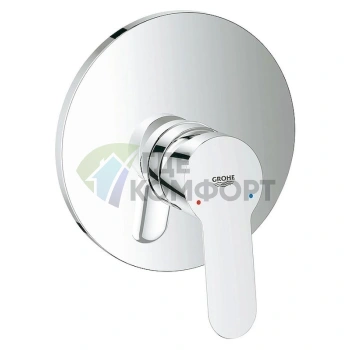 Смеситель для душа Grohe BauEdge 29078000 со встроенным термостатом - фото 1