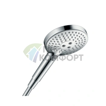 Ручной душ HG Raindance Select S: 3 режима струи, EcoSmart, хром (26531000) - фото 1