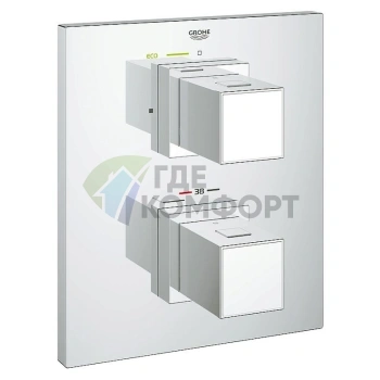 Термостат для душа Grohe Grohtherm Cube 19959000 - фото 1