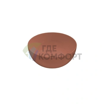 Раковина-чаша GLOBO T-Edge на столешницу 34x16 см цвет mattone (B6T37.MT*0)