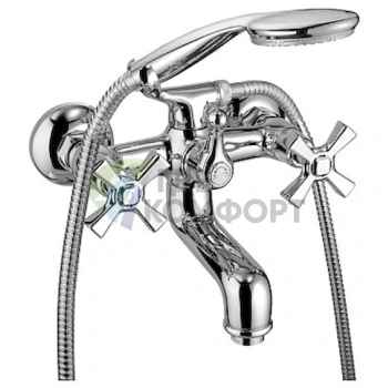Смеситель для ванны с душем Lemark Benefit LM2502C
