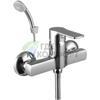 Элегантный смеситель Lemark Grace LM1503C для душа с двойным режимом работы