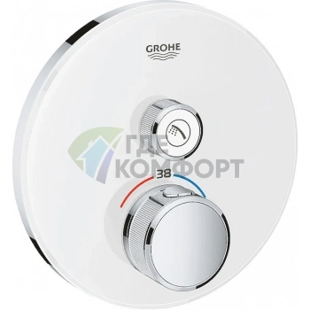 Термостат для душа Grohe Grohtherm SmartControl 29150LS0 (moon white) - фото 1