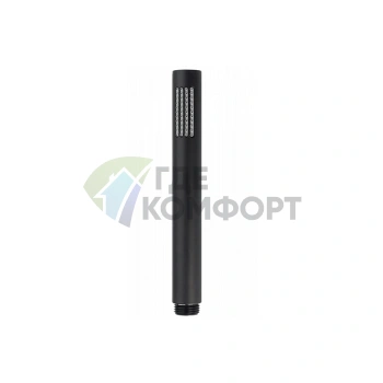Ручной душ BOSSINI SLIM-RAIN: 1 режим, матовый черный (B00253.073) - фото 1