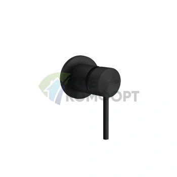 Встраиваемый однорычажный смеситель GESSI 316 Black XL для кухни (54019#299) - фото 1