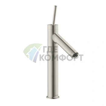 Смеситель для раковины AX Starck матовый стальной (10123800) - фото 1