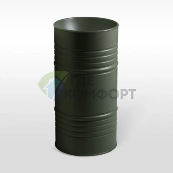 Свободностоящая раковина BARREL d 45 см от Kerasan Artwork в цвете Verde Muschio (4742K11) - фото 1