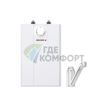 Настенный накопительный водонагреватель Stiebel Eltron ESH 10 U-N Trend со смесителем