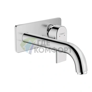 Смеситель для раковины Hansgrohe Vernis Shape встраиваемый, хром (71578000) - фото 1