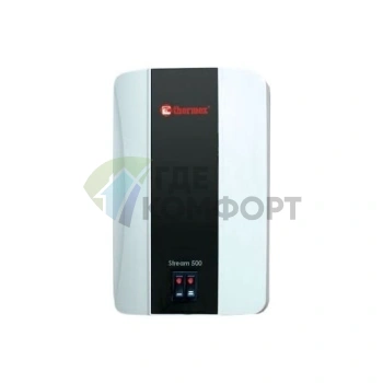 Водонагреватель электрический проточный Thermex 500 Stream combi wh