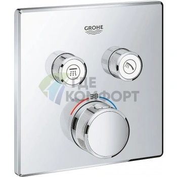 Термостатический смеситель Grohe Grohtherm SmartControl для ванны с душем - фото 1
