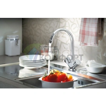 Смеситель Grohe Costa L 31819001 для кухни: высокий излив, стиль и функциональность - фото 2