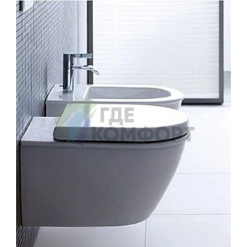 Подвесной унитаз Duravit Darling New — инновационный дизайн и стиль (2545090000) - фото 4