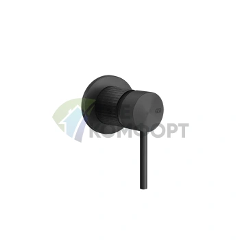 Встраиваемый смеситель GESSI 316 Black XL для одного источника (54219#299) - фото 1