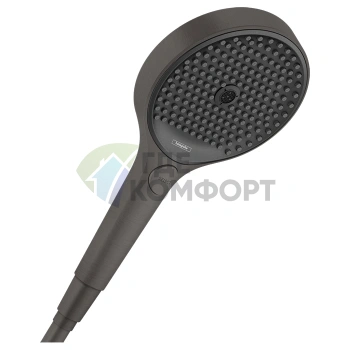 Ручной душ HG Rainfinity 130 мм, 3 режима, шлифованный черный хром (26864340) - фото 1