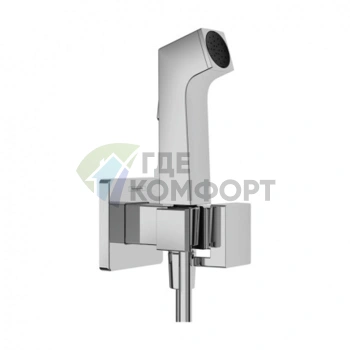 Гигиенический душ Hansgrohe Bidette E со смесителем и держателем, шланг 125 см, хром (29233000) - фото 1