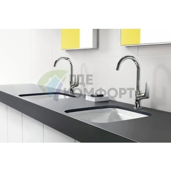 Смеситель для раковины Hansgrohe Logis 71130000: стиль и надежность - фото 3