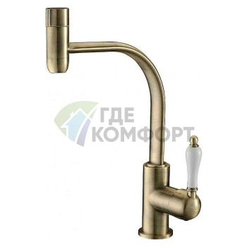 Кухонный смеситель Zorg Clean Water ZR 324 YF-50 BR - фото 1