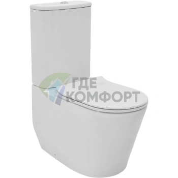 Эргономичный унитаз-компакт Sturm Mono SW-MO14051-CR