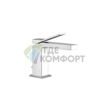 Gessi Rettangolo K — Прямоугольный смеситель для раковины с донным клапаном в хроме (53001#031) - фото 1