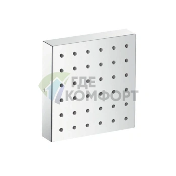 Форсунка AX ShowerCollection квадратная 120 мм хром (28491000) - фото 1