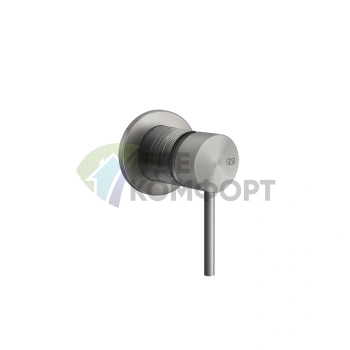 Встраиваемый смеситель GESSI 316 для раковины (цвет: steel brushed) (54319#239) - фото 1