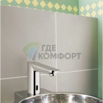 Смеситель для ванны Grohe Euroeco Cosmopolitan с термостатом - фото 2
