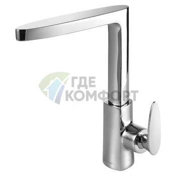 Кухонный смеситель Bravat Spring F779113C с высоким изливом - фото 1