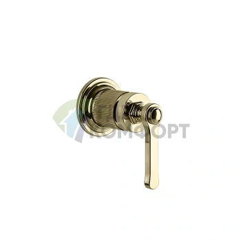 Смеситель GESSI VENTI20: Однорычажный встраиваемый для раковины в цвете Brushed Nickel (65131#149) - фото 1