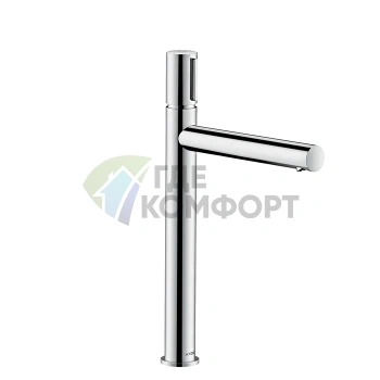 Смеситель для раковины AX Uno 260 хром с высоким изливом (45014000) - фото 1