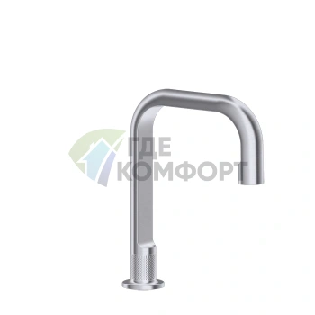 Отдельностоящий излив GESSI INCISO 160 мм, высота 240 мм, Finox Brushed Nickel (58093#149) - фото 1