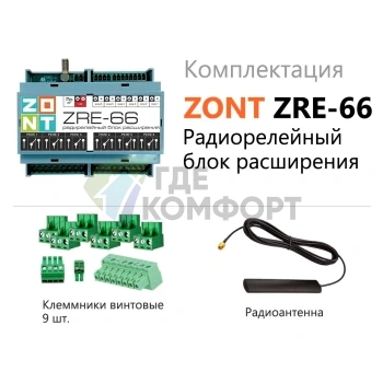 Радиорелейный блок ZONT ZRE-66 - фото 3