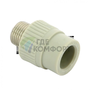 Переходник PPR с наружной резьбой 20x1/2 FV-Plast - фото 2