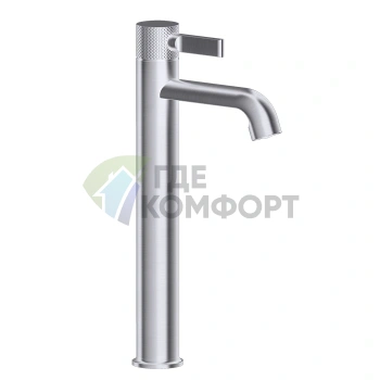 Смеситель для раковины GESSI INCISO высокий с донным клапаном, цвет Finox (58003#149) - фото 1