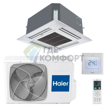 Кондиционер кассетный Haier AB18CS1ERA(S) / 1U18FS2ERA / PB-700IB inverter - фото 1