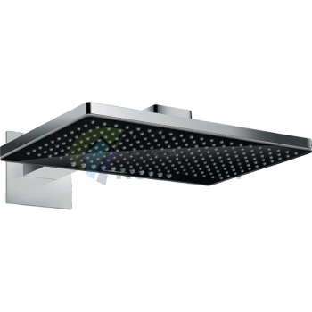 Верхний душ HG Rainmaker Select 460 с держателем, черный/хром (24005600) - фото 1