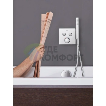 Термостат Grohe Grohtherm SmartControl 29125000 для ванны с интеллектуальным управлением - фото 4