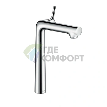 Смеситель для раковины Hansgrohe Talis S, 1 отверстие, с донным клапаном, хром (72115000) - фото 1
