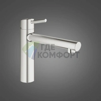 Смеситель Grohe Concetto 31128000 для кухни: эргономичный однорычажный смеситель - фото 4
