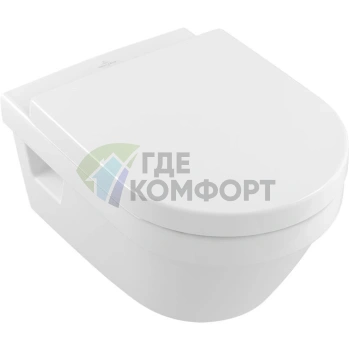 Подвесной унитаз Villeroy & Boch Omnia Architectura безободковый Alpin