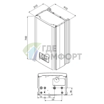 Электрический котел Protherm Скат (RAY) 6 КE/14 настенный одноконтурный - фото 4