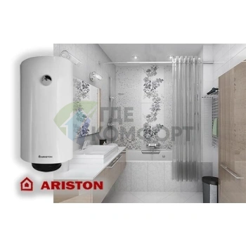Водонагреватель накопительный электрический вертикальный Ariston ABS PRO R INOX 80 V - фото 3