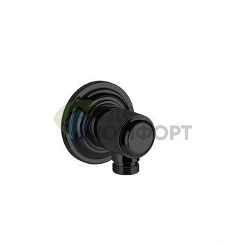 Смеситель GESSI VENTI20 для воды, матовый черный (65169#299) - фото 1