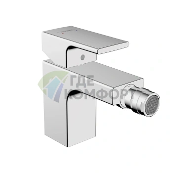 Смеситель для биде Hansgrohe Vernis Blend одноотверстный с донным клапаном, хром (71211000) - фото 1