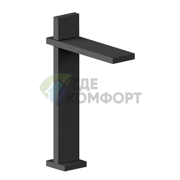Смеситель для раковины Fantini Ak/25 с высоким изливом, покрытие Matt Gun Metal PVD (48P5T006WF) - фото 1