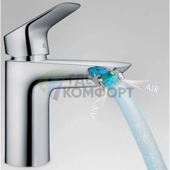 Стильный и надёжный смеситель Hansgrohe Logis 71101000 для вашей раковины - фото 3
