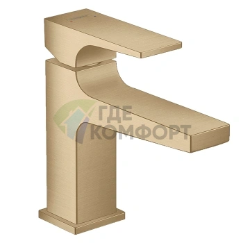 Смеситель для раковины Hansgrohe Metropol 100, шлифованная бронза (32500140) - фото 1