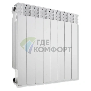Радиатор биметаллический Termica Bitherm 350/80 8 секций - фото 1