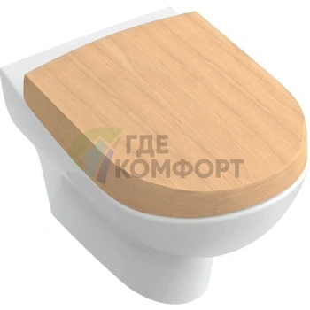 Подвесной унитаз Villeroy & Boch My Nature 5610R1 цвет alpin