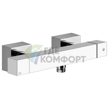 Термостатический смеситель Gessi Rettangolo K для ванны с автоматическим переключением на душ (19431#031) - фото 1